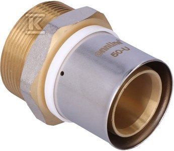 Złączka zaprasowywana Onnline GZ 50mm x 2" Złączka zaprasowywana Onnline GZ 50mm x 2"