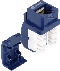 EMITER Gniazdo UTP RJ45 kat. 5e Keystone Niebieskie EMITER Gniazdo UTP RJ45 kat. 5e Keystone Niebieskie