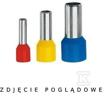 ERGOM Końcówka kablowa HI 0,5/8 ERHL (100 szt.) E08KH-02010111521 ERGOM Końcówka kablowa HI 0,5/8 ERHL (100 szt.) E08KH-02010111521