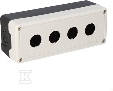 EMAS Kaseta sterownicza T0-PY4BOS pusta obudowa czterech przycisków lampki EMAS Kaseta sterownicza T0-PY4BOS pusta obudowa czterech przycisków lampki