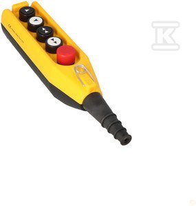 EMAS Kaseta Sterownicza T0-PV5E30B42 Przyciski 5-Prędkościowa Awaryjny Stop EMAS Kaseta Sterownicza T0-PV5E30B42 Przyciski 5-Prędkościowa Awaryjny Stop