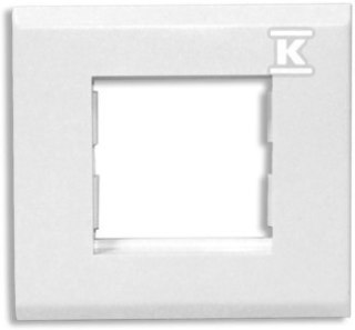 EMITER Uchwyt-ramka 2-modułowy do instalacji elektrycznych