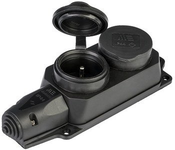Listwa gumowa IP44 ONNLINE 2x230V Listwa gumowa IP44 ONNLINE 2x230V