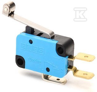 EMAS Mikroprzełącznik metalowy z rolką 1xCO EMAS Mikroprzełącznik metalowy z rolką 1xCO