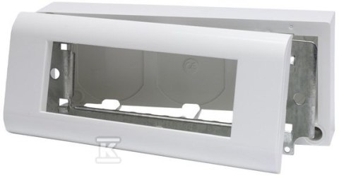 EMITER Obudowa natynkowa 6-modułowa do osprzętu 45x45 EMITER Obudowa natynkowa 6-modułowa do osprzętu 45x45