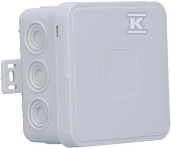 ONNLINE Puszka hermetyczna V5 szara-klik IP54 75x75x41 ONNLINE Puszka hermetyczna V5 szara-klik IP54 75x75x41