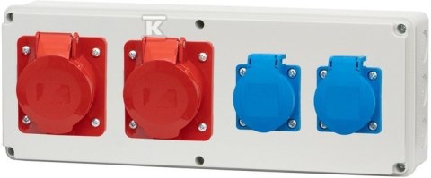 ONNLINE POWER Rozdzielnica HORIZONTAL S 16/5, 32/5, 2x230V ONNLINE POWER Rozdzielnica HORIZONTAL S 16/5, 32/5, 2x230V