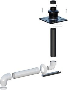 Zestaw kominowy ONNLINE OLZB-12V2 Zestaw kominowy ONNLINE OLZB-12V2