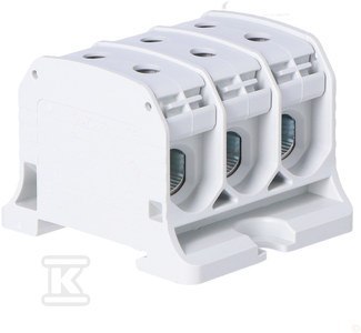 SIMET Złączka szynowa Al/Cu STB 50-3X Gwintowa 81004002 SIMET Złączka szynowa Al/Cu STB 50-3X Gwintowa 81004002