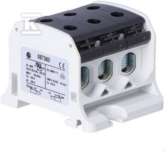 SIMET Złączka szynowa Al/Cu 87360 SIMBLOCK STB 50-3 SIMET Złączka szynowa Al/Cu 87360 SIMBLOCK STB 50-3