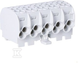 SIMET Blok rozdzielczy SCB 25-5X Al/Cu 81500002