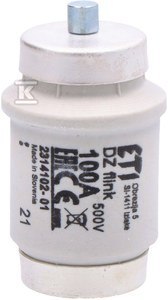 ETI Wkładka topikowa szybka DIV/GF100A 500V 002314102