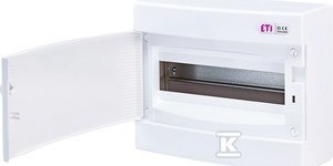 Obudowa natynkowa 12 modułów drzwi białe ETI ECT12PO Obudowa natynkowa 12 modułów drzwi białe ETI ECT12PO