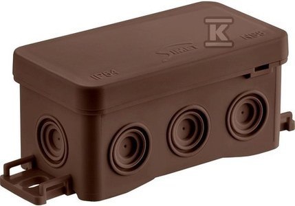 SIMET Puszka NS8 FASTBOXHOOK brązowa IP54 SIMET Puszka NS8 FASTBOXHOOK brązowa IP54