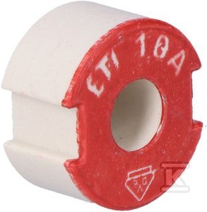 ETI Wstawka kalibrowa VDII 10A 002342004 Seria D ETI Wstawka kalibrowa VDII 10A 002342004 Seria D