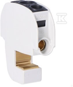 Zacisk izolowany szynowy SBB 16 SIMET 81550007 Zacisk izolowany szynowy SBB 16 SIMET 81550007
