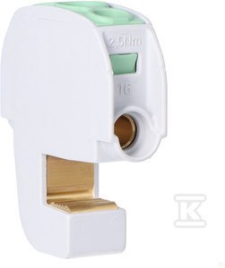 Zacisk izolowany szynowy SBB 16 SIMET 81550005 Zacisk izolowany szynowy SBB 16 SIMET 81550005