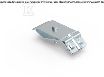 Złącze rynnowe skręcane OC do systemów odgromowych Złącze rynnowe skręcane OC do systemów odgromowych