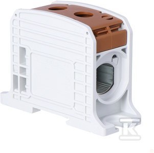 SIMET Złączka szynowa STB 185 Al/Cu 87810 SIMBLOCK brązowa SIMET Złączka szynowa STB 185 Al/Cu 87810 SIMBLOCK brązowa