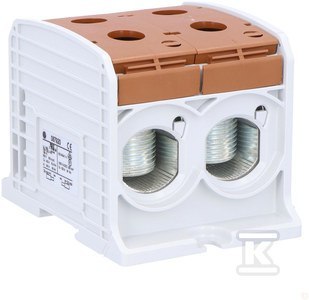SIMET Złączka szynowa gwintowa Al/Cu STB 300-2 SIMET Złączka szynowa gwintowa Al/Cu STB 300-2
