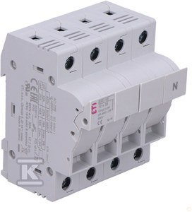 ETI Rozłącznik bezpiecznikowy EFD 10 3p+N ETI Rozłącznik bezpiecznikowy EFD 10 3p+N