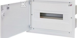 ETI Rozdzielnica podtynkowa IP40 Metalowe drzwi ETI Rozdzielnica podtynkowa IP40 Metalowe drzwi