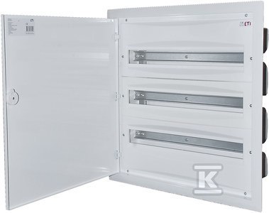 ETI Rozdzielnica podtynkowa IP40 ERP24-3 72MOD.3-RZĘDY ETI Rozdzielnica podtynkowa IP40 ERP24-3 72MOD.3-RZĘDY