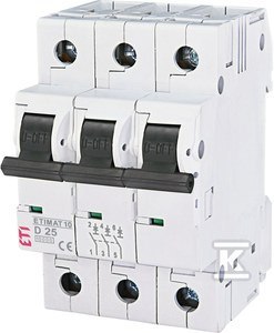 ETI Wyłącznik nadprądowy 3p D25 10kA