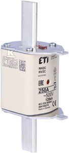 ETI Wkładka topikowa przemysłowa KOMBI NH2C gG 250A/500V ETI Wkładka topikowa przemysłowa KOMBI NH2C gG 250A/500V