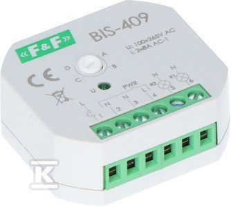 F&F Przekaźnik Bistabilny z 4 Funkcjami F&F Przekaźnik Bistabilny z 4 Funkcjami