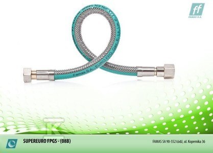 FLEXGAS Elastyczny przewód gazowy 8mm 150cm FLEXGAS Elastyczny przewód gazowy 8mm 150cm