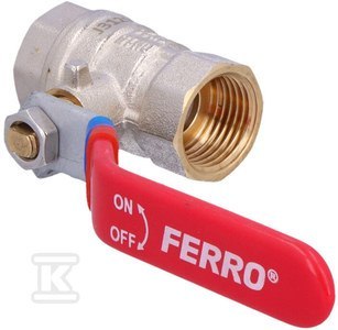 Kulowy zawór FERRO F-Comfort 1/2" ergonomiczny Kulowy zawór FERRO F-Comfort 1/2" ergonomiczny