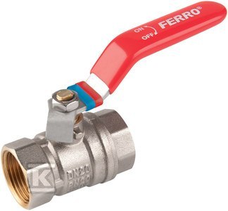 FERRO Zawór kulowy 1 1/2" z dźwignią FERRO Zawór kulowy 1 1/2" z dźwignią