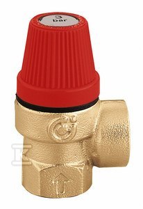 Zabezpieczenie ciepłownicze 3/4" 3 bar Zabezpieczenie ciepłownicze 3/4" 3 bar
