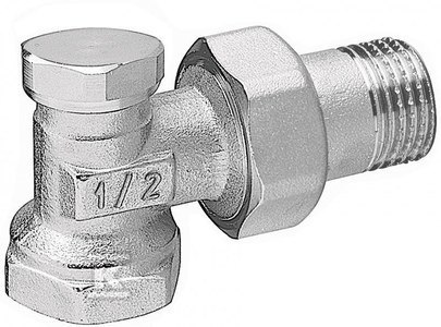 FERRO Zawór grzejnikowy kątowy 1/2" ZK2YW FERRO Zawór grzejnikowy kątowy 1/2" ZK2YW