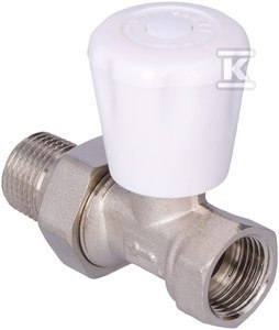 FERRO Zawór grzejnikowy prosty 1/2" ZG2YW FERRO Zawór grzejnikowy prosty 1/2" ZG2YW