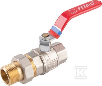 FERRO Zawór kulowy F-Power 1 1/4" KFPS41 FERRO Zawór kulowy F-Power 1 1/4" KFPS41