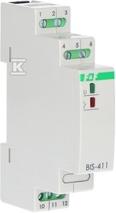 Przekaźnik dwustanowy F&F BIS-411 DIN Przekaźnik dwustanowy F&F BIS-411 DIN