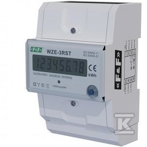 Licznik energii z funkcją resetowania danych. Licznik energii z funkcją resetowania danych.