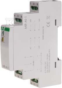 Moduł Wejść Analogowych z Modbusem Moduł Wejść Analogowych z Modbusem