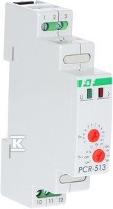 Przekaźnik czasowy jednofunkcyjny PCR513UNI. Przekaźnik czasowy jednofunkcyjny PCR513UNI.