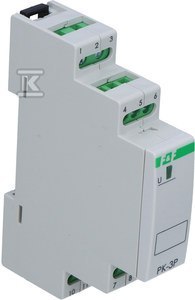Elektromagnetyczny przekaźnik trójfazowy 230V 3x8A Elektromagnetyczny przekaźnik trójfazowy 230V 3x8A