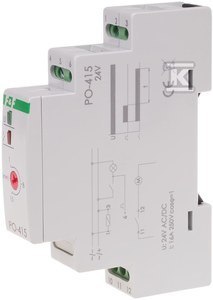 Przekaźnik czasowy 1-60S 230V PO-415 Przekaźnik czasowy 1-60S 230V PO-415