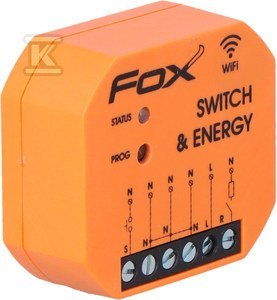 Fox Wi-Fi Energy Monitor Switch 230V.