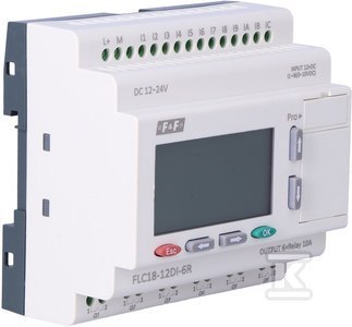 Sterownik cyfrowy FLC18-12DI-6R Smart Control Sterownik cyfrowy FLC18-12DI-6R Smart Control