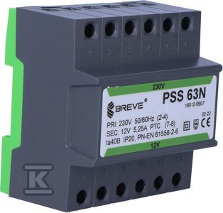 TRANSFORMATOR POWER 63N 230/ 12V