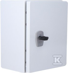 Obudowa metalowa 250x200x150mm z płytą Obudowa metalowa 250x200x150mm z płytą