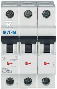 "Wyłącznik NMP 63A 3-Pole FAZ-C63"