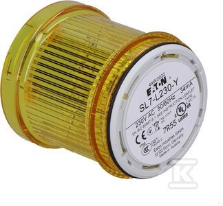 Żarówka LED 230V AC w kolorze żółtym Żarówka LED 230V AC w kolorze żółtym