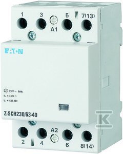 Inteligentny stycznik instalacyjny Z-SCH230/63-04 Inteligentny stycznik instalacyjny Z-SCH230/63-04